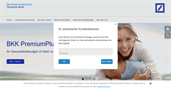Desktop Screenshot of bkkdb.de